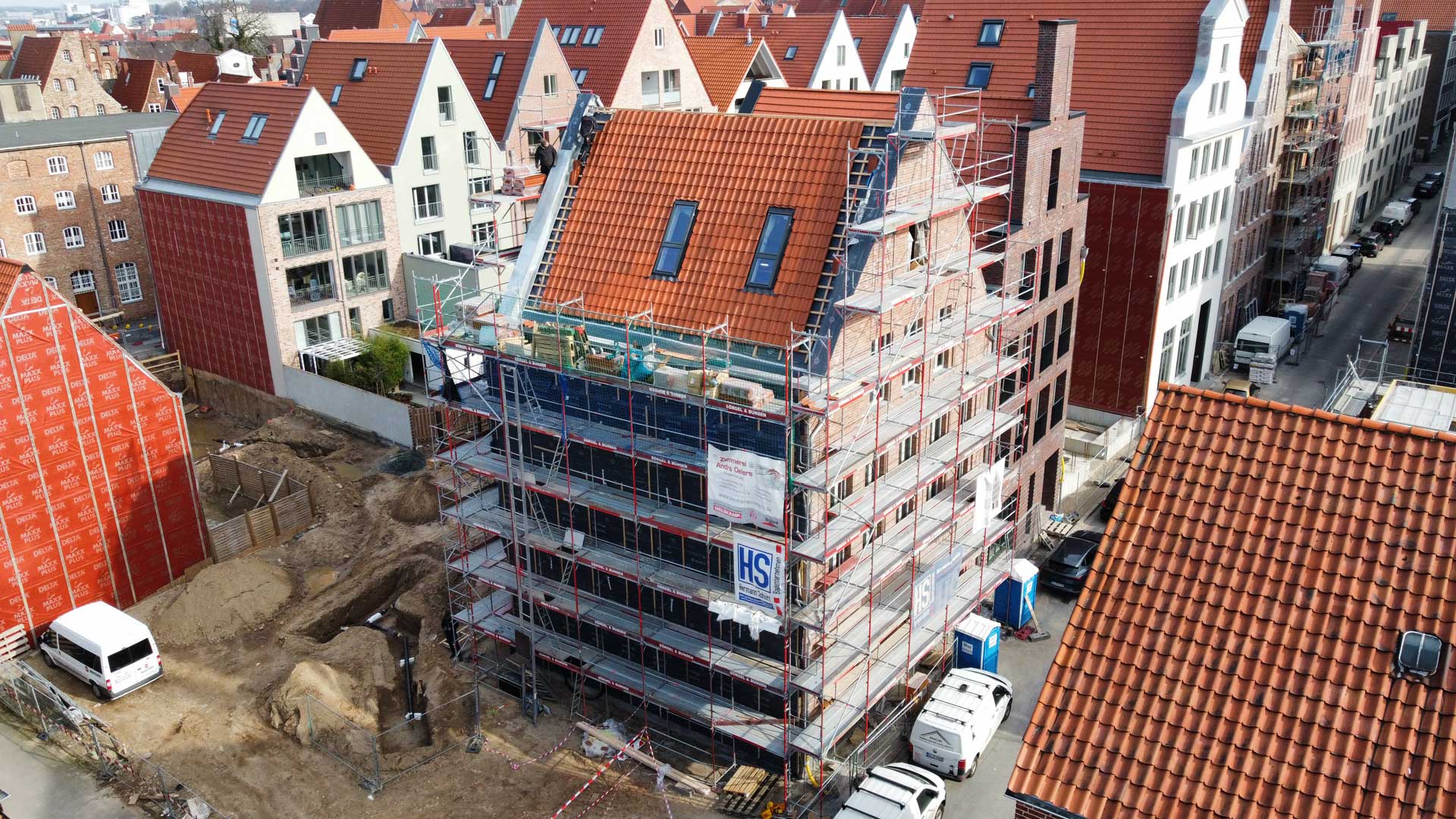 Neubau Lübecker Gründungsviertel
