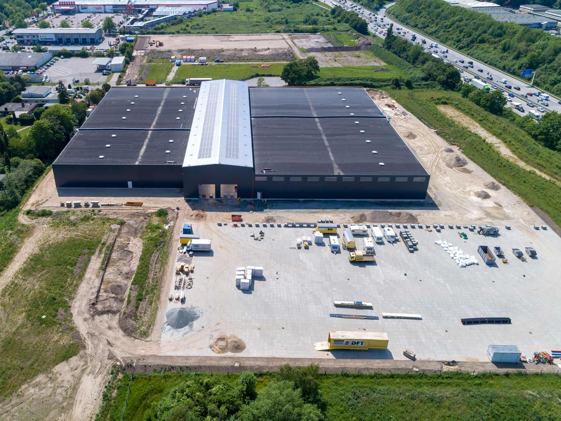 Neubau Logistikzentrum JACOB CEMENT in Lübeck - Bild 4