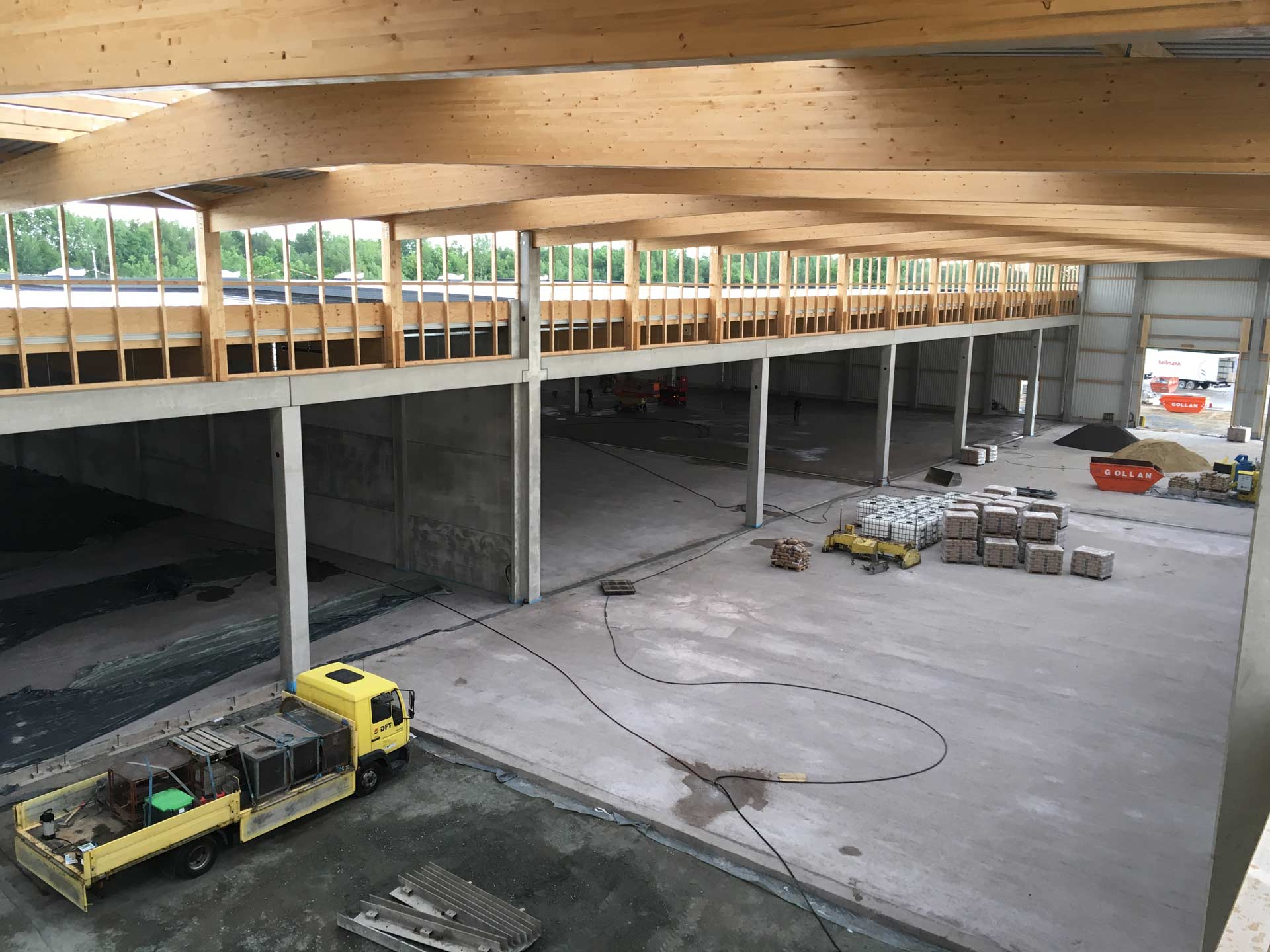 Neubau Logistikzentrum JACOB CEMENT in Lübeck - Bild 2